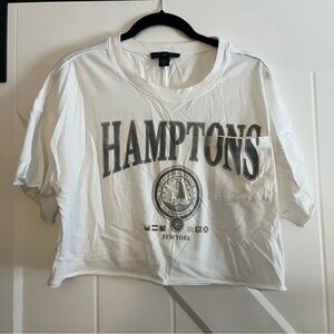 Cropped Hamptons Tee